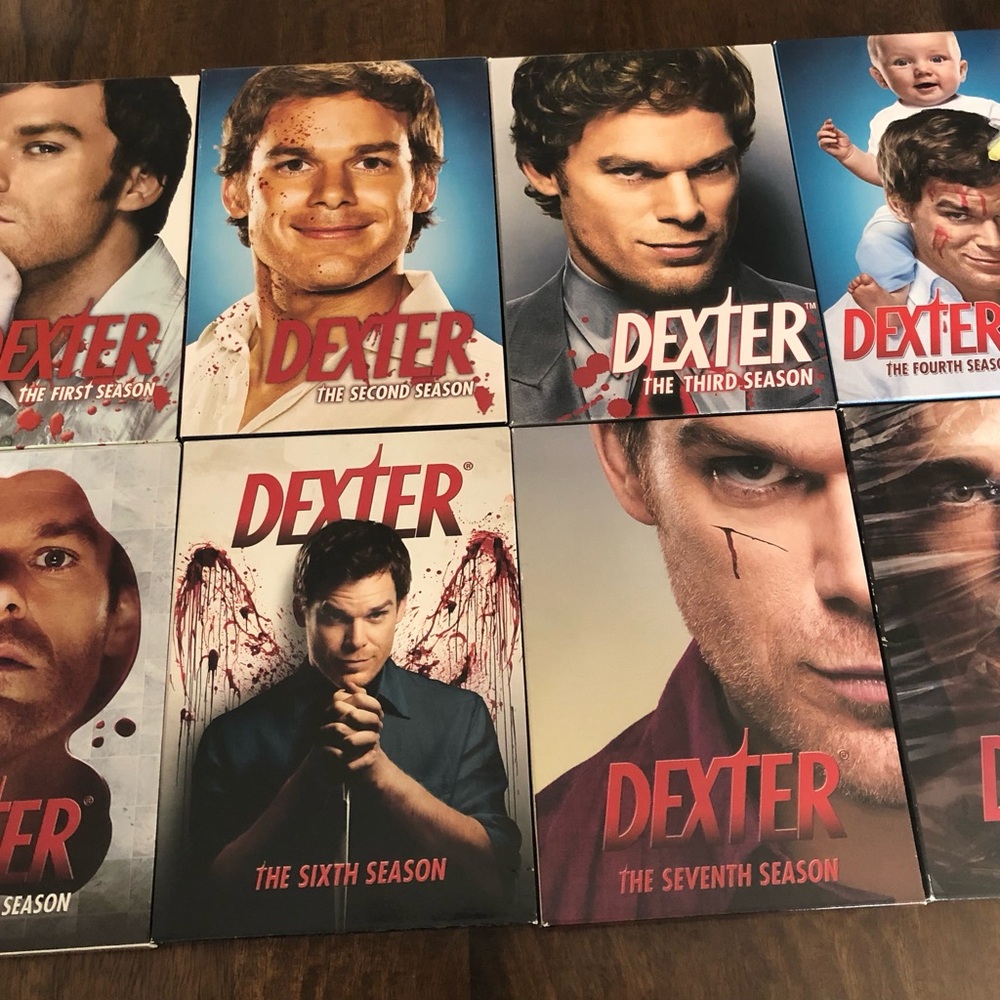 Dexter DVD Set Seasons 1-8